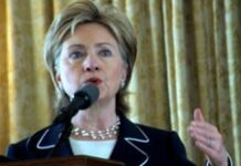 La secrétaire d’état Hillary Clinton en visite à Port-au-Prince