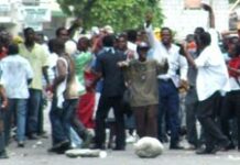 Nouvelle manifestation estudiantine à Port au prince.