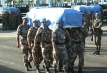 La Minustah rend hommage aux 11 casques bleus décédés
