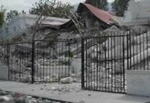 Haiti : Hommage devant le Palais de Justice