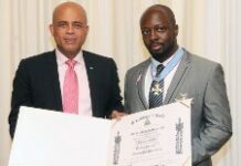 Wyclef Jean reçoit la distinction de Grand Officier de l’Ordre national Honneur et Mérite