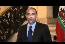 Laurent Lamothe salue les sénateurs qui ont voté en faveur de son énoncé de politique générale