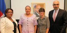 Sophia Martelly, en quête de partenariats internationaux public/privé et de financements de services de maternité