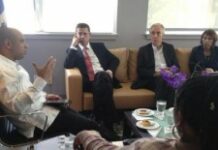 Rencontre entre Laurent Lamothe et Ivan Simonovic