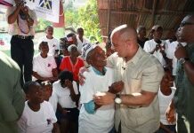 Lancement du programme « Ti Manman cheri » à Grand Ravine