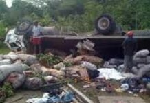 22 morts dans un accident de la circulation