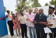 Inauguration d’un commissariat de police à Cote-de-fer