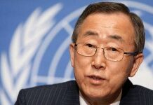 Ban Ki-moon veut diminuer le nombre de casques bleus en Haïti