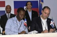 Haïti et la République Dominicaine signent un protocole d’accord sur les relations commerciales