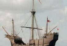 Les restes de la Santa Maria sont à l’Est de la ville du Cap-Haitien