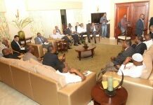 Rencontre entre Martelly et des sénateurs du groupe des 6