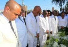 Martelly salue la mémoire de Dessalines