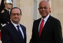 Rencontre en tête à tête entre Martelly et Hollande