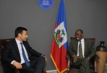 Evans Paul rencontre une délégation de l’Organisation des Etats Américains (OEA)