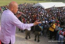Martelly veut boucler les grands chantiers