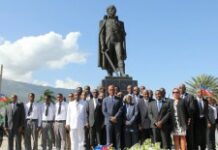 Commémoration du 212ème anniversaire de la mort de Toussaint Louverture.
