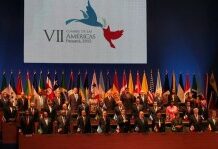 Martelly rencontre des représentants de la CARICOM en marge du Sommet des Amériques