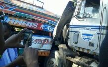 Terrible accident de la circulation à Morne Tapion