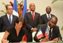 4 accords paraphés entre la France et Haïti