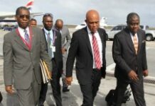 Martelly assistera à une messe du Pape François