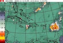DANNY se transforme en une dépression tropicale