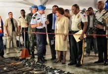 Cérémonie de destruction d’armes à feu et accessoires saisies ou obsolètes