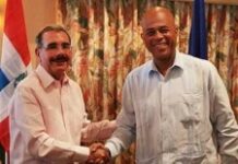 Martelly rencontre son homologue dominicain