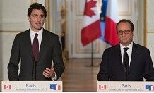 Trudeau et Hollande saluent la mémoire de René Préval