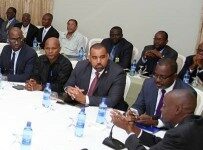 Jovenel Moïse, rencontre une équipe de chercheurs de L’INURED