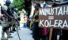 Manifestation contre le conseil de sécurité à Port-au-Prince