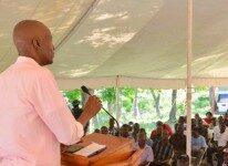 Rencontre entre Jovenel Moïse et des propriétaires de moulins de l’Artibonite