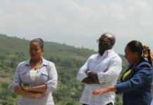 Visite d’exploratoire de la Ministre du Tourisme à Saut d’Eau en prélude à la Mont Carmel