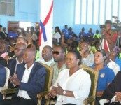 Participation du Président Moïse, au premier forum de la jeunesse dans la ville des Cayes