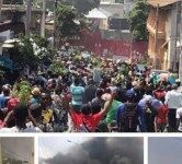 Des voix s’élèvent pour condamner la manifestation violente