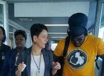 Visite en Haïti de BERMANE STIVERNE