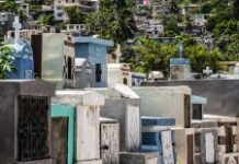 Cimetière de Port au Prince magie et commerce