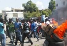 Nouvelle manifestation violente des étudiants