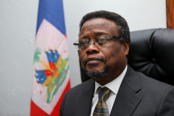 Haitian economist Fritz Jean in interview with Reuters, in Port-au-Prince